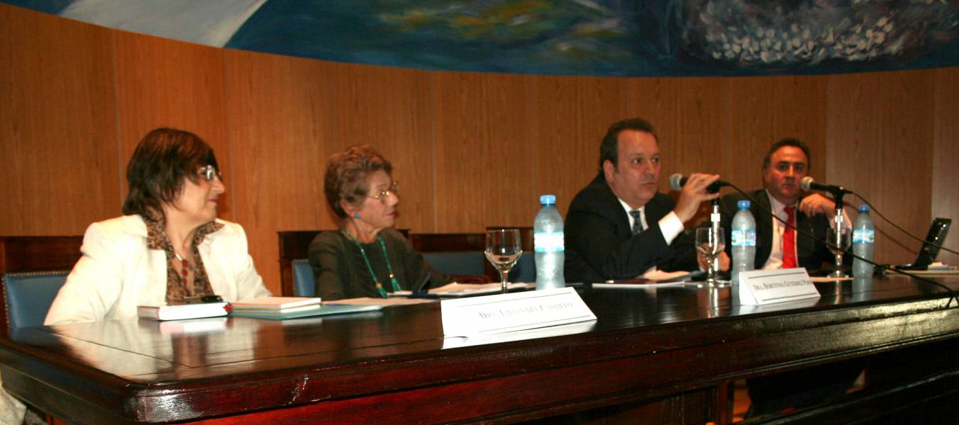 Lilian del Castillo, Hortensia Gutiérrez Posse, Eduardo H. Tagliani y Alejandro del Valle Gálvez