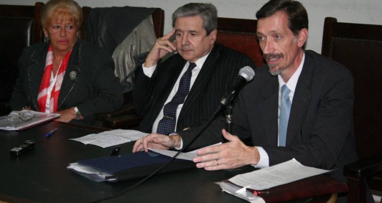 Graciela Güidi, Alberto J. Bueres y Gabriel Noriega