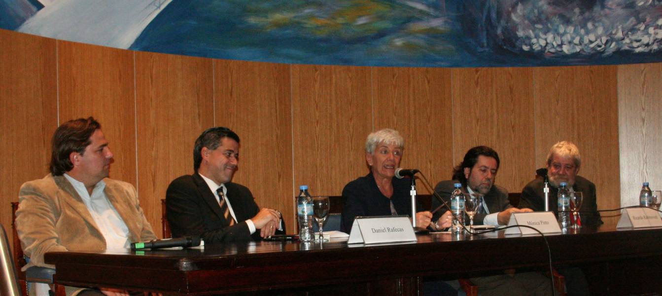 Fernando Susini, Daniel Rafecas, Mónica Pinto, Ricardo Rabinovich-Berkman y Gregorio Flax