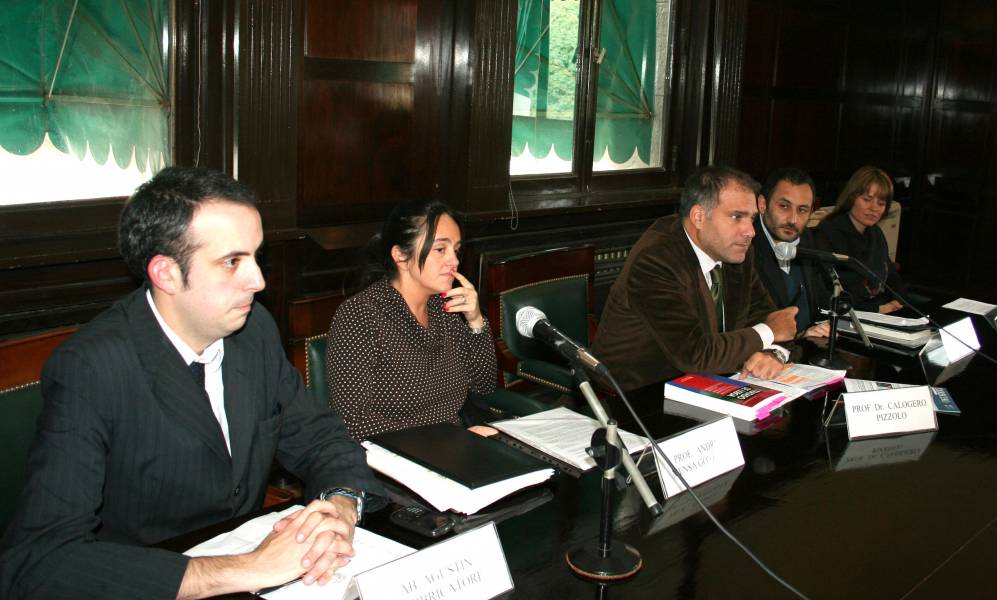 Agustín Fabbricatore, Andrea Mensa González, Calogero Pizzolo, Martín Cabrera y Patricia Lobato