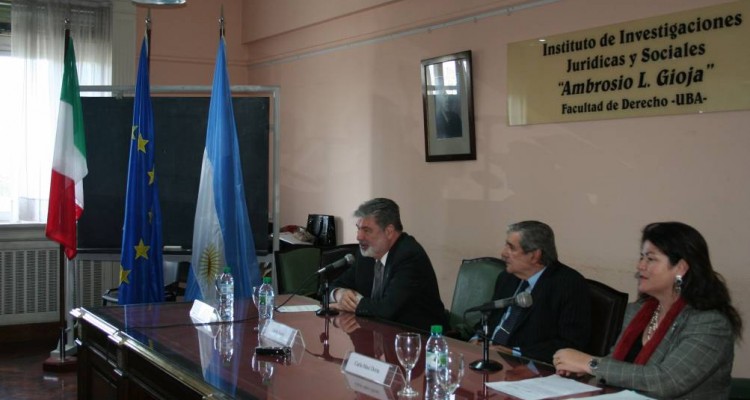 Carlos M. Cárcova, Alberto J. Bueres y Carla Masi Doria