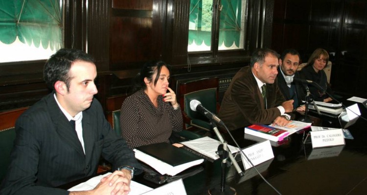 Agustín Fabbricatore, Andrea Mensa González, Calogero Pizzolo, Martín Cabrera y Patricia Lobato