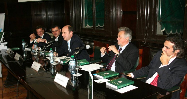 Adrián Maloneay, Mariano H. Silvestroni, Hernán De Llano, Julio Virgolini y Ricardo Richiello