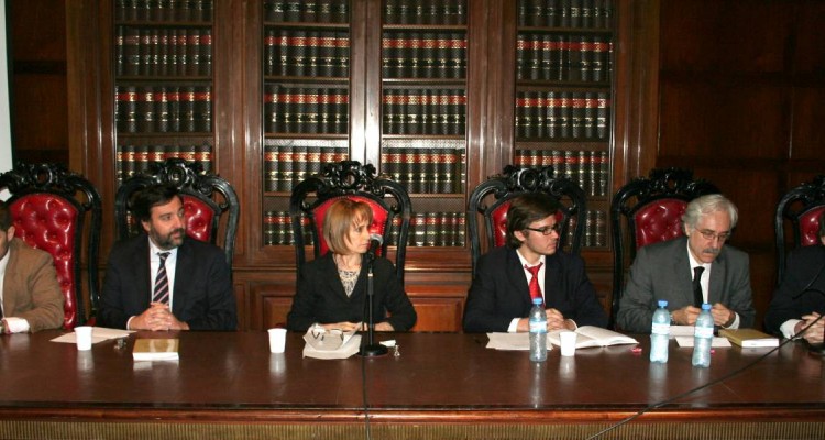 José María Salgado, Alejandro Verdaguer, Ángela Ledesma, Francisco Verbic, Víctor Trionfetti y Germán Degano