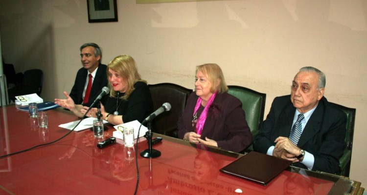 Alfonso Santiago (h), Marcela Aspell, María Rosa Pugliese y José María Díaz Couselo