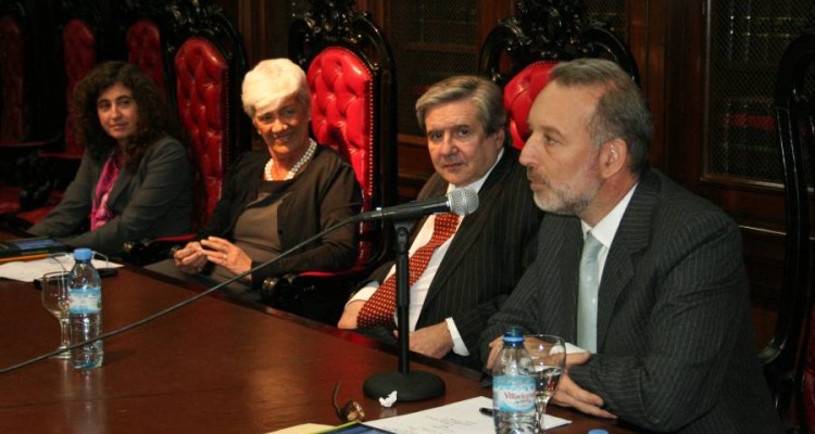 Mary Beloff, Mónica Pinto, Alberto J. Bueres y Martín Böhmer