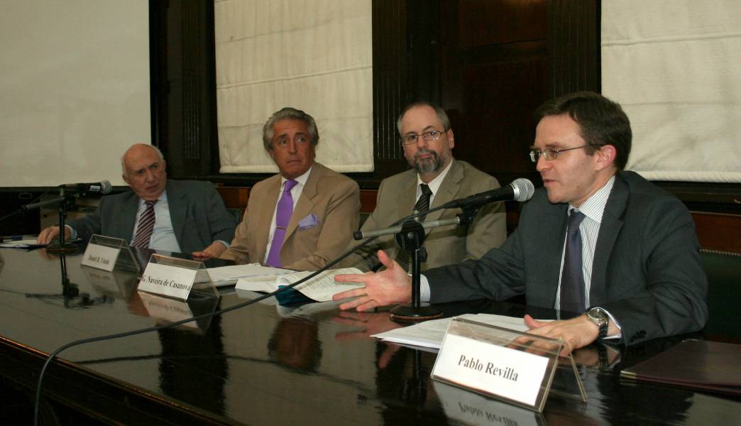 Rodolfo R. Spisso, Daniel R. Vítolo, Gustavo Naveira de Casanova y Pablo Revilla