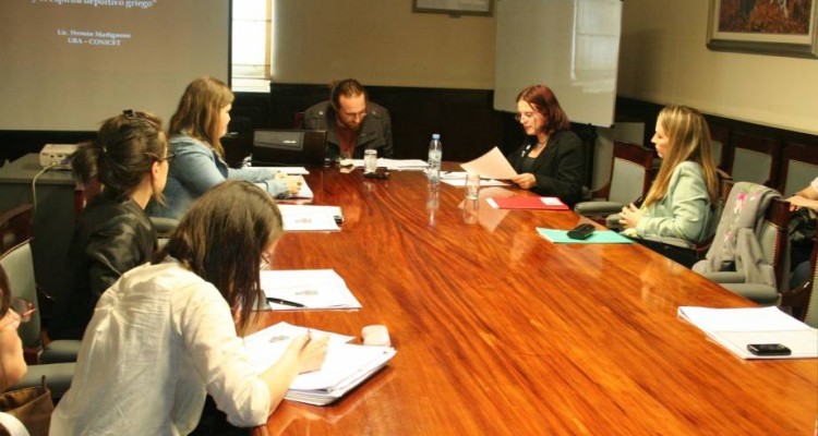 La jornada se realizó en el marco del seminario permanente del Instituto Gioja “Helenismo y Derecho: aportes, debates y tendencias”.