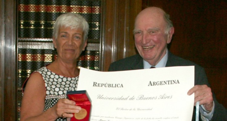 Mónica Pinto y Norman Dorsen