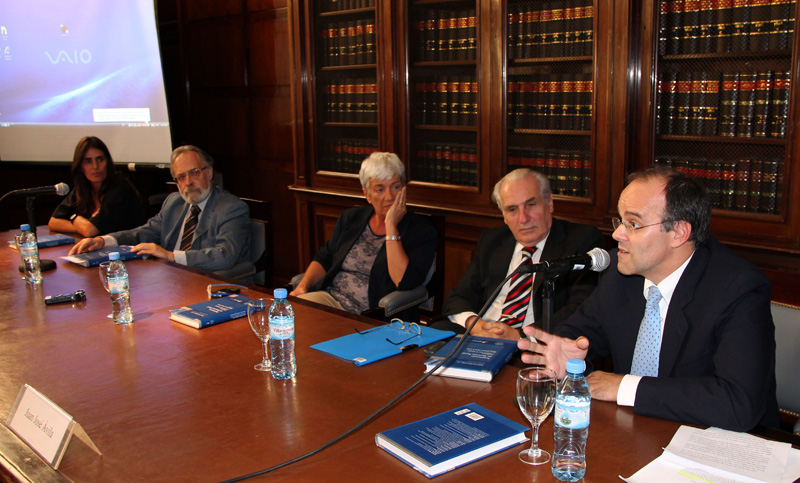 Mónica Antonini, Edgardo Donna, Mónica Pinto, Juan José Ávila y Marco Divito