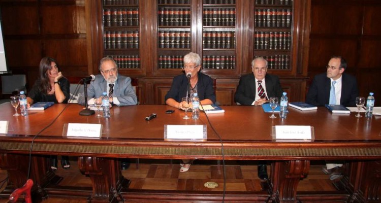 Mónica Antonini, Edgardo Donna, Mónica Pinto, Juan José Ávila y Marco Divito