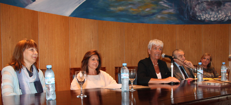 Magdalena Giavarino, Alicia Husni, Mónica Pinto, Juan O. Gauna y Cristina Klein