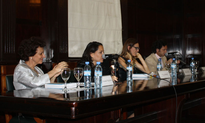 María Susana Najurieta, Nieve Rubaja, Marisa Herrera e Ignacio Goicoechea