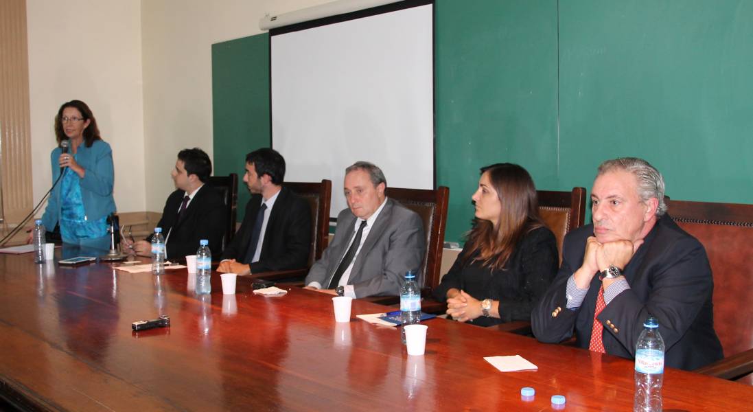 María Blanca Noodt Taquela, Pablo Parrilla, Nicolás Bianchi, Roque J. Caivano, María Julia Milesi y Osvaldo Guglielmino