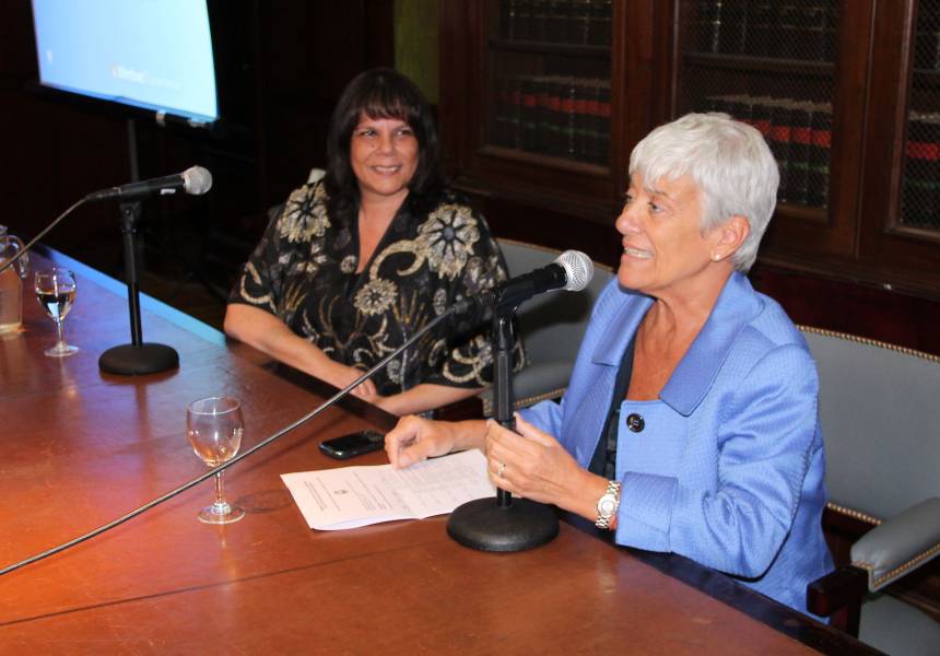 Mercedes Assorati y Mónica Pinto