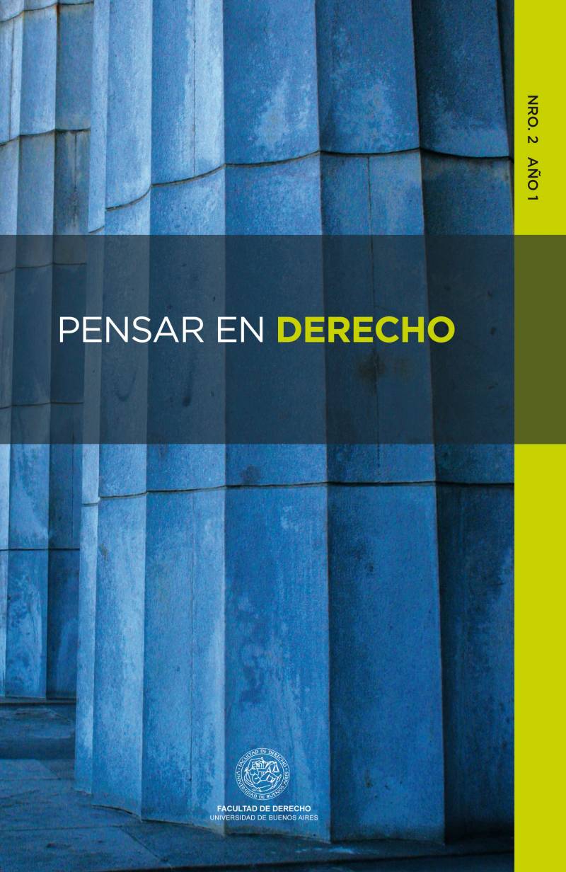 Nuevo número de la Revista “Pensar en Derecho”