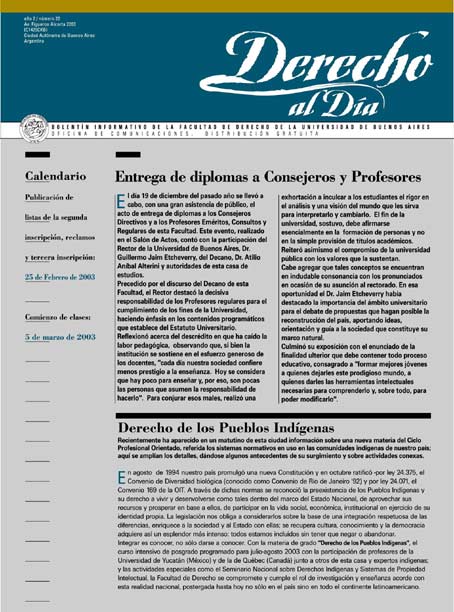 Edición Nº 22 - Tapa