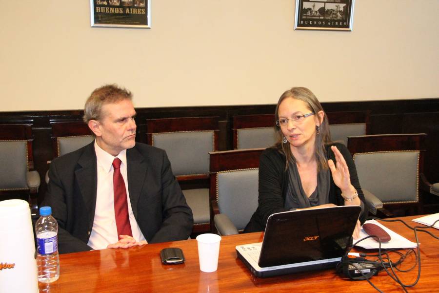 Enrique Del Percio y Ángela Boitano Gruettner