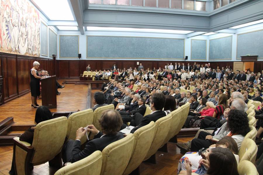 Mónica Pinto y Alberto Bueres iniciaron su segundo mandato como Decana y Vicedecano de la Facultad de Derecho