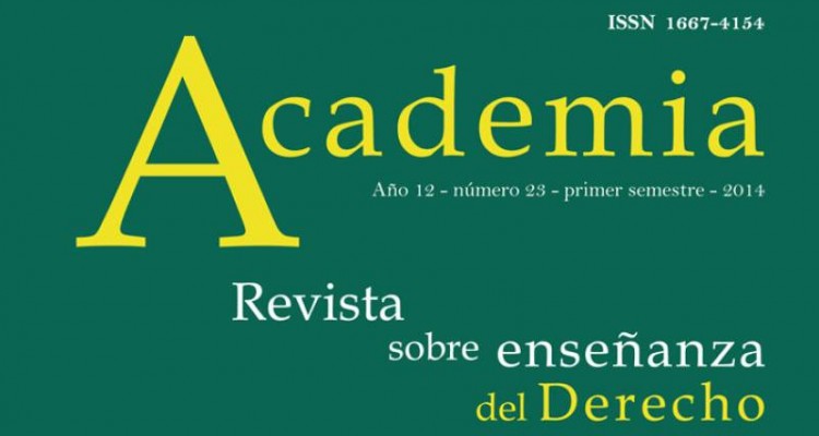 Academia. Revista sobre enseñanza del Derecho.