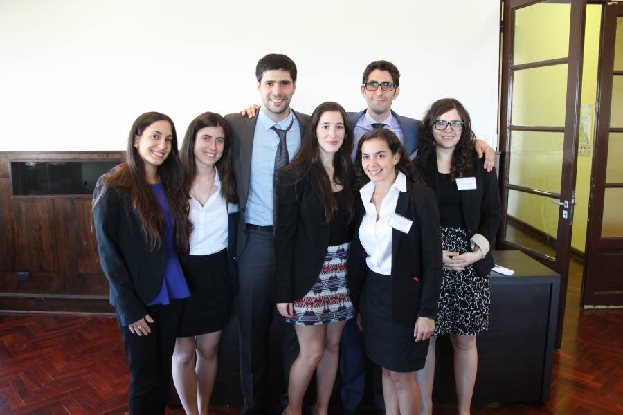 María Belén Gracia, Daniela Cornara, Alan Vogelfanger, María Victoria Bruno, Matías González Mama, María Florencia Abregú y Paloma Szerman