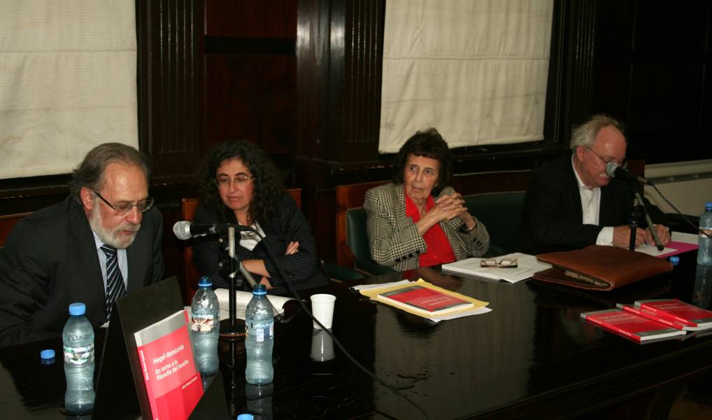 Edgardo Donna, Mary Beloff, Alicia N. Farinati y Patrice Vermeren