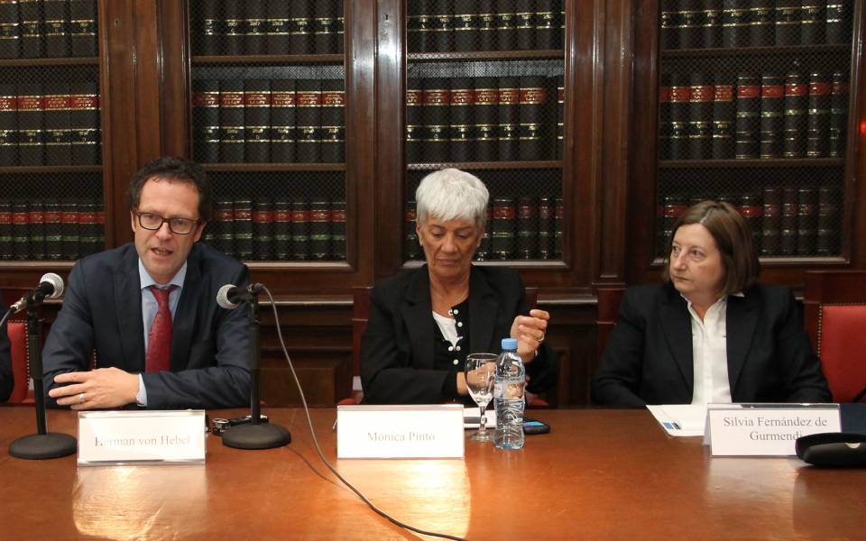 Herman von Hebel, Mónica Pinto y Silvia A. Fernández de Gurmendi