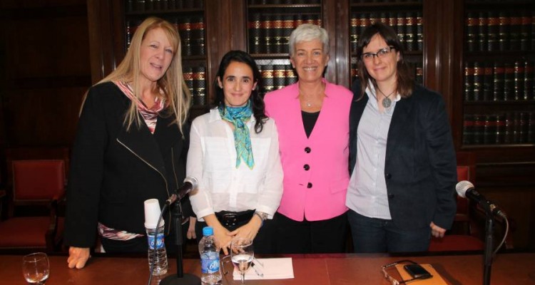 Margarita Stolbizer, Natalia Gherardi, Mónica Pinto y Brenda Austin