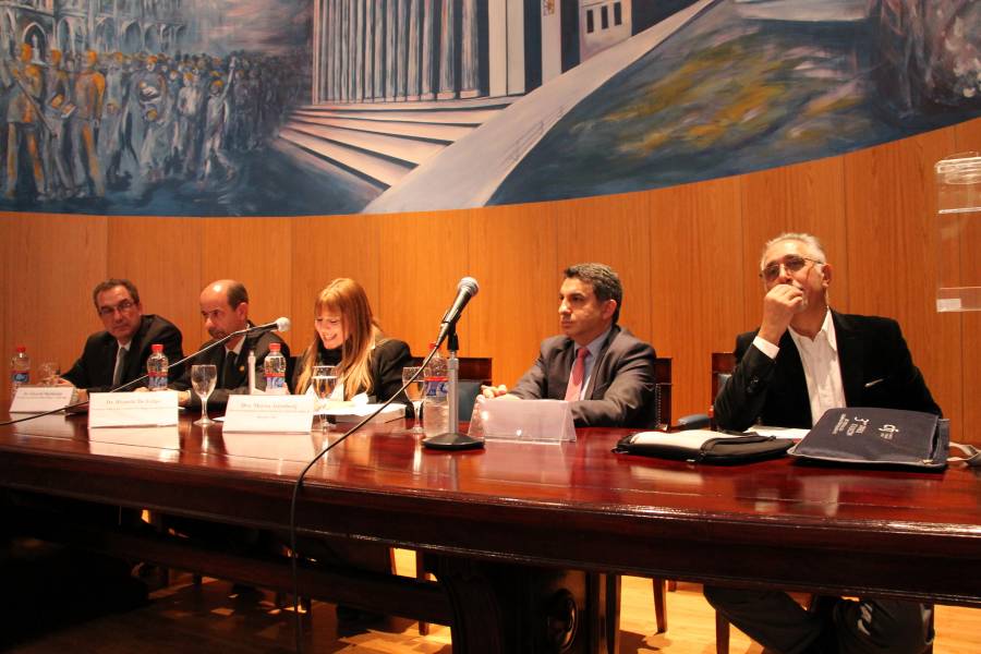  Eduardo Martiarena, Ricardo De Felipe, Marisa Aizenberg, Alejandro Gómez y Eduardo Molina Quiroga