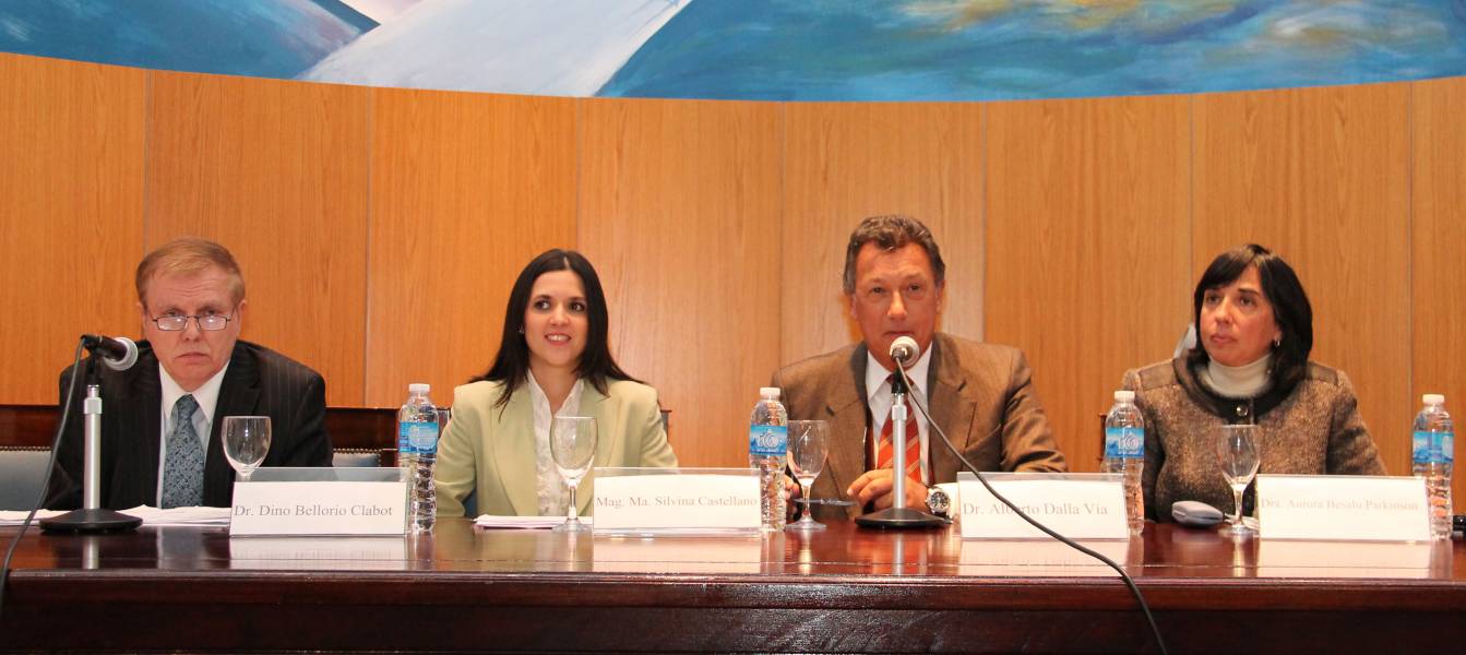 Dino Bellorio Clabot, María Silvina Castellano, Alberto R. Dalla Via y Aurora Besalú Parkinson