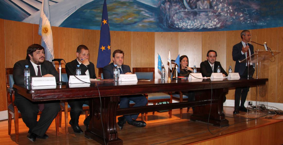 Federico Taboada, Guy Harpaz, Luiz Guilherme Arcaro Conci, Andrea Mensa González, Agustín Fabbricatore y Andrea Morrone