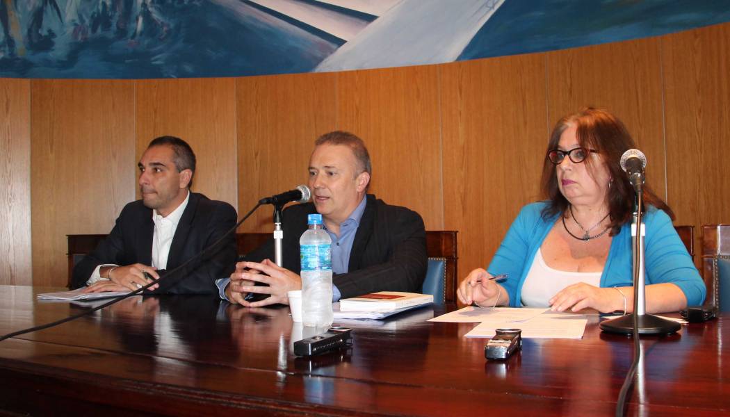 Raúl Martínez Fazzalari, Andrés Gil Domínguez y Alicia Marichelar