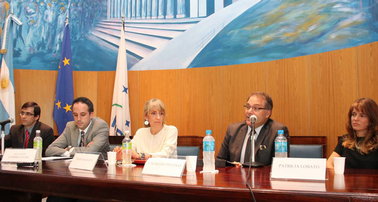 Fernando Milano, Agustín Fabbricatore, Mariana Koch, Calogero Pizzolo y Patricia Lobato