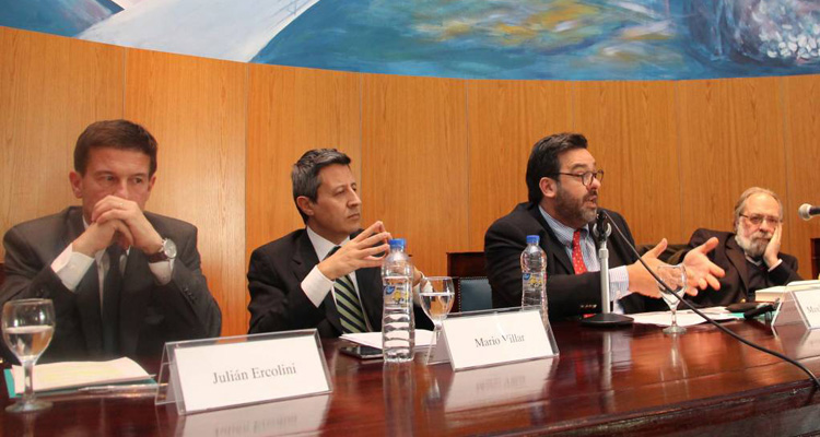 Julián Ercolini, Mario Villar, Maximiliano Rusconi y Edgardo Donna