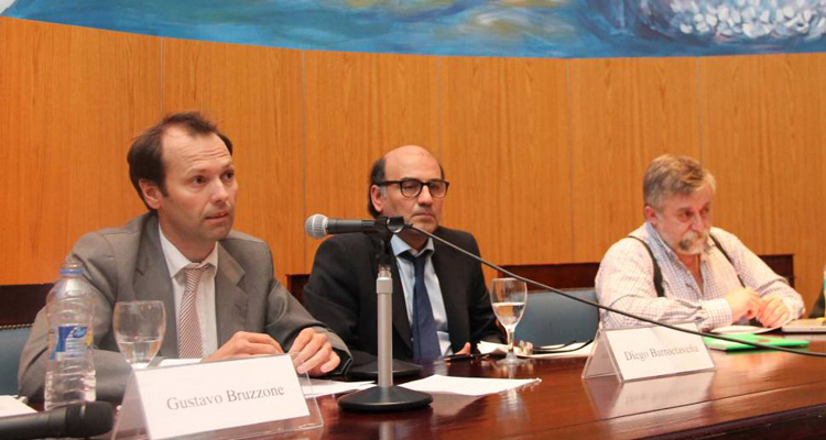 Francisco Castex, Diego Barroetaveña y Alberto Bovino