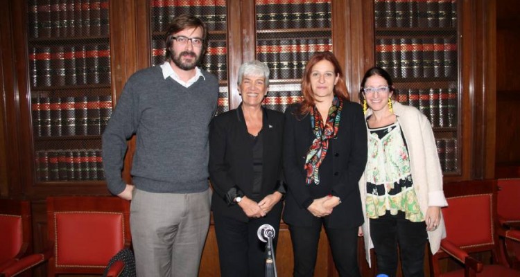 Martín Sigal, Mónica Pinto, Anna Neistat y Mariela Belski