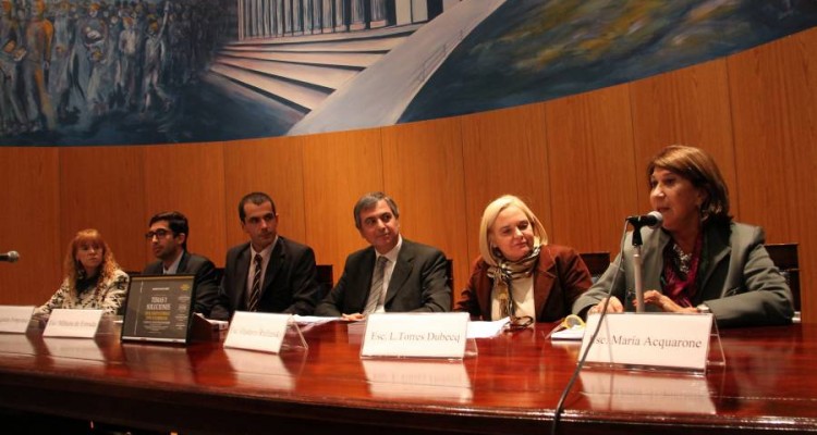 Susana Violeta Sierz, Agustín Pomponio, Bernardo Mihura de Estrada, Gustavo Rullansky, Luciana Torres Dubecq y María Acquarone