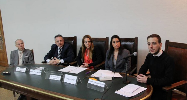 Abelardo Levaggi, José Carlos Costa, Anabella Facciuto, Leticia Inés Núñez y Germán Gabriel García Medavar