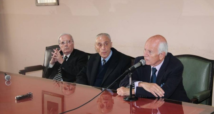 Tulio Ortiz, Augusto Cesar Belluscio y Martín D. Farrell