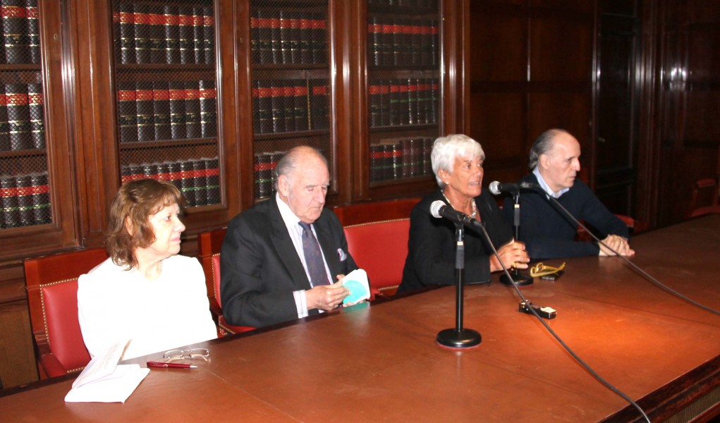 Alicia Pierini, Juan Antonio Travieso, Mónica Pinto y Alejandro Amor