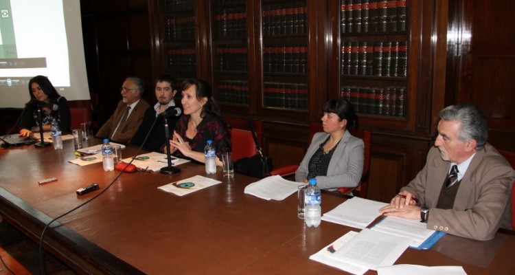 Paula Rómulo, Eduardo Molina Quiroga, Andrés Pérez Esquivel, Valeria Milanés, Eugenia Carrasco y Eduardo Peduto