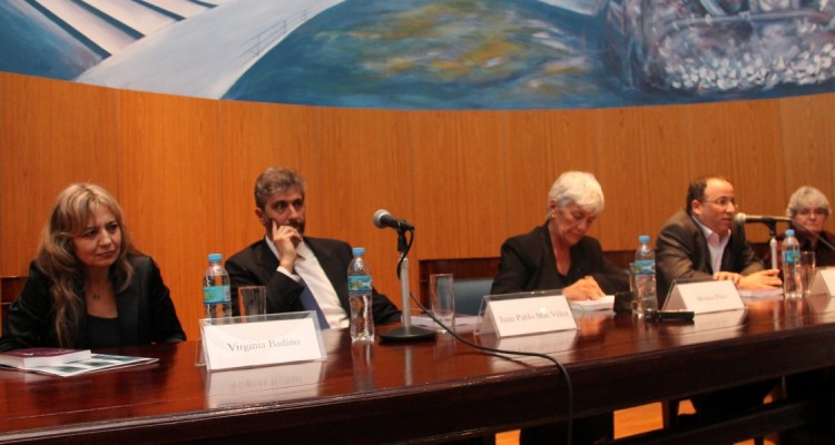 Virginia Badino, Juan Pablo Mas Velez, Mónica Pinto, Oscar Zoppi y Andrea Mercedes Pérez