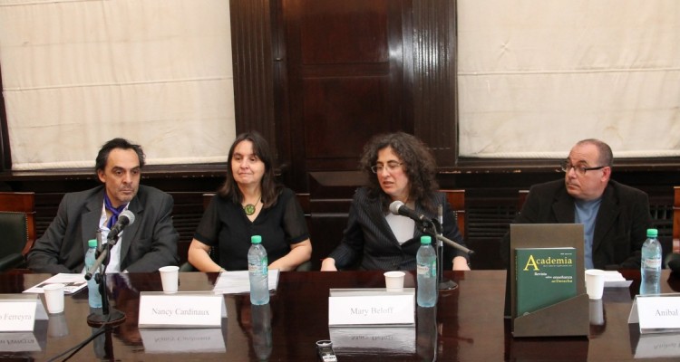 Raúl Gustavo Ferreyra, Nancy Cardinaux, Mary Beloff y Aníbal D’Auria