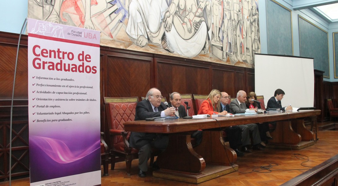 Oscar J. Ameal, Jorge Lavalle Cobo, María Julia Fornari, Manuel Cobas, José Tobías, Magdalena Giavarino y Nicolás Lafferriere