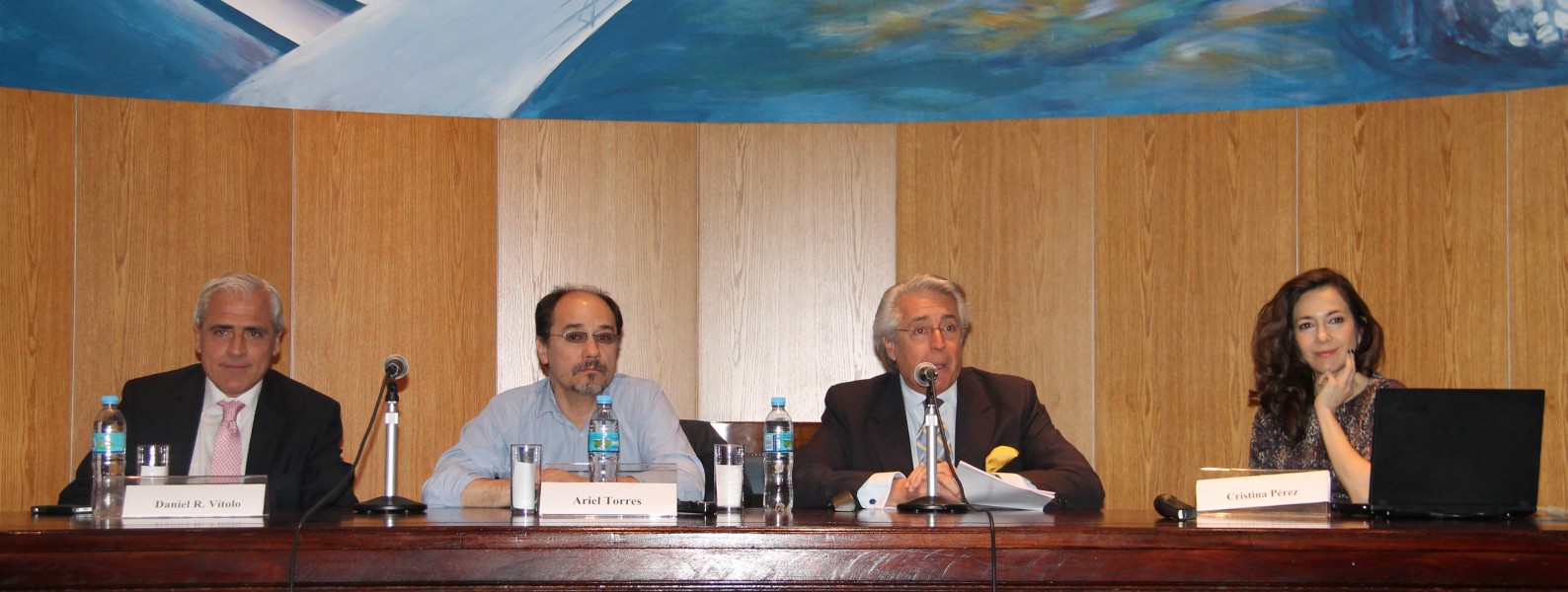 Fernando Tomeo, Ariel Torres, Daniel R. Vítolo y Cristina Pérez