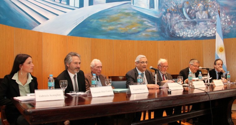 Gabriela Scataglini, Fernando Díaz Cantón, Eugenio Bulygin, Enrique Zuleta Puceiro, Michele Taruffo,Mario Chaumet y Jorge Douglas Price