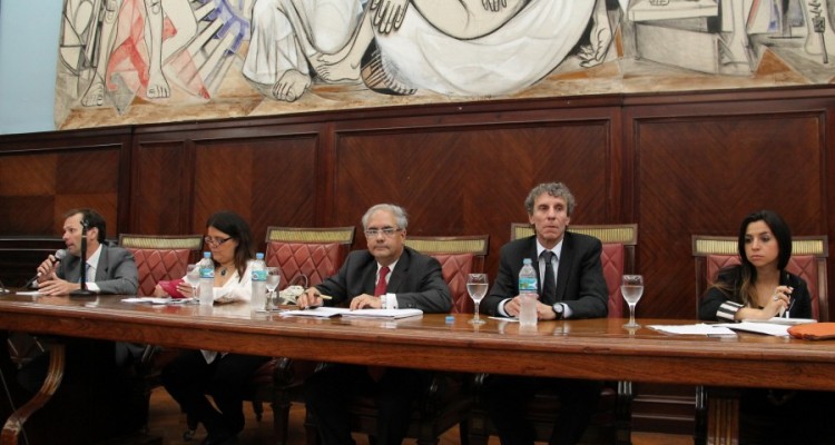 Francisco Castex, Susana Velázquez, Daniel Obligado, Alejandro Cascio y Silvina Alonso