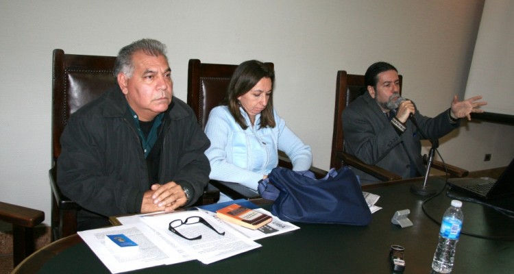 Pedro Arellán Zurita, Andrea Gastron y Ricardo Rabinovich-Berkman