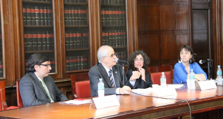 Guillermo Ruiz, Jorge Taiana, Mary Beloff y Nancy Cardinaux