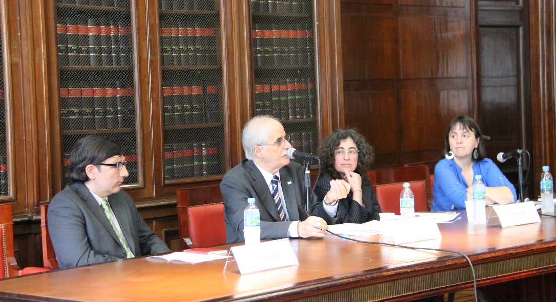 Guillermo Ruiz, Jorge Taiana, Mary Beloff y Nancy Cardinaux